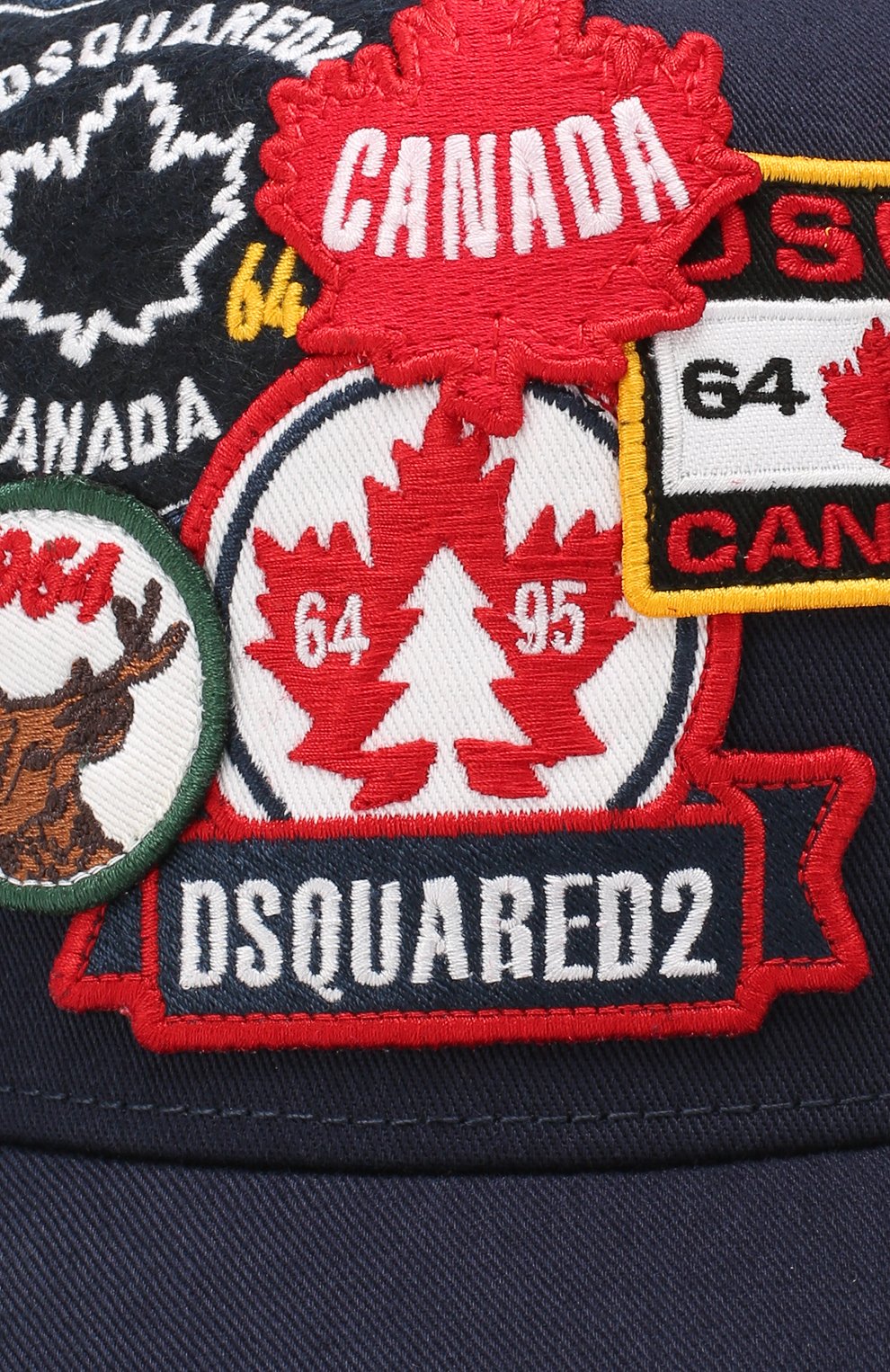 Хлопковая бейсболка DSQUARED2, арт. BCM0242 05C00001, фото 3