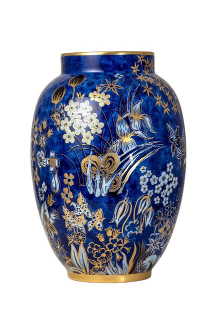Ваза annabelle BERNARDAUD синего цвета, арт. 2575/24550 | Фото 1 (Нос: Не проставлено; Региональные ограничения белый список (Axapta Mercury): Не проставлено)