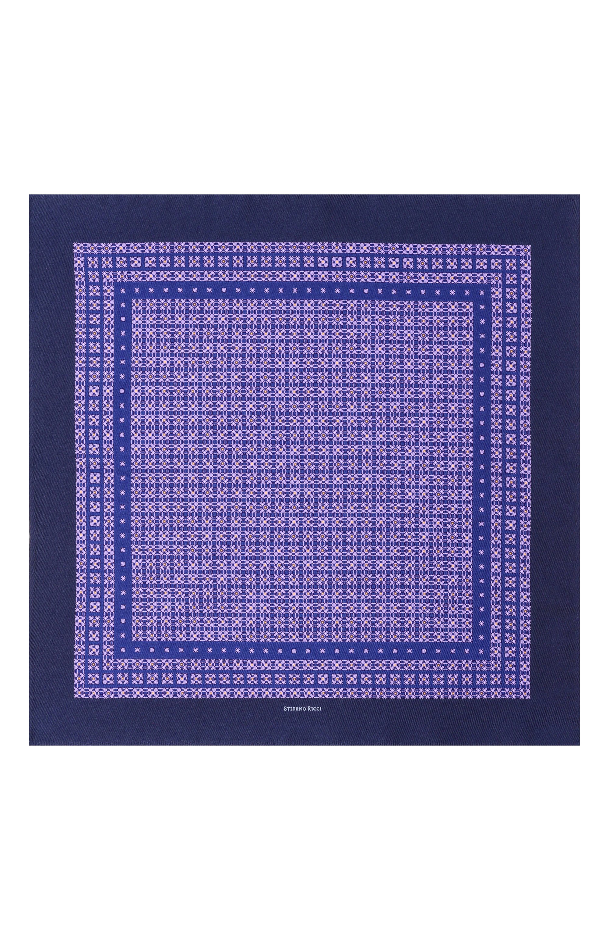 Шелковый комплект из галстука и платка STEFANO RICCI, арт. DH/59101, фото 7