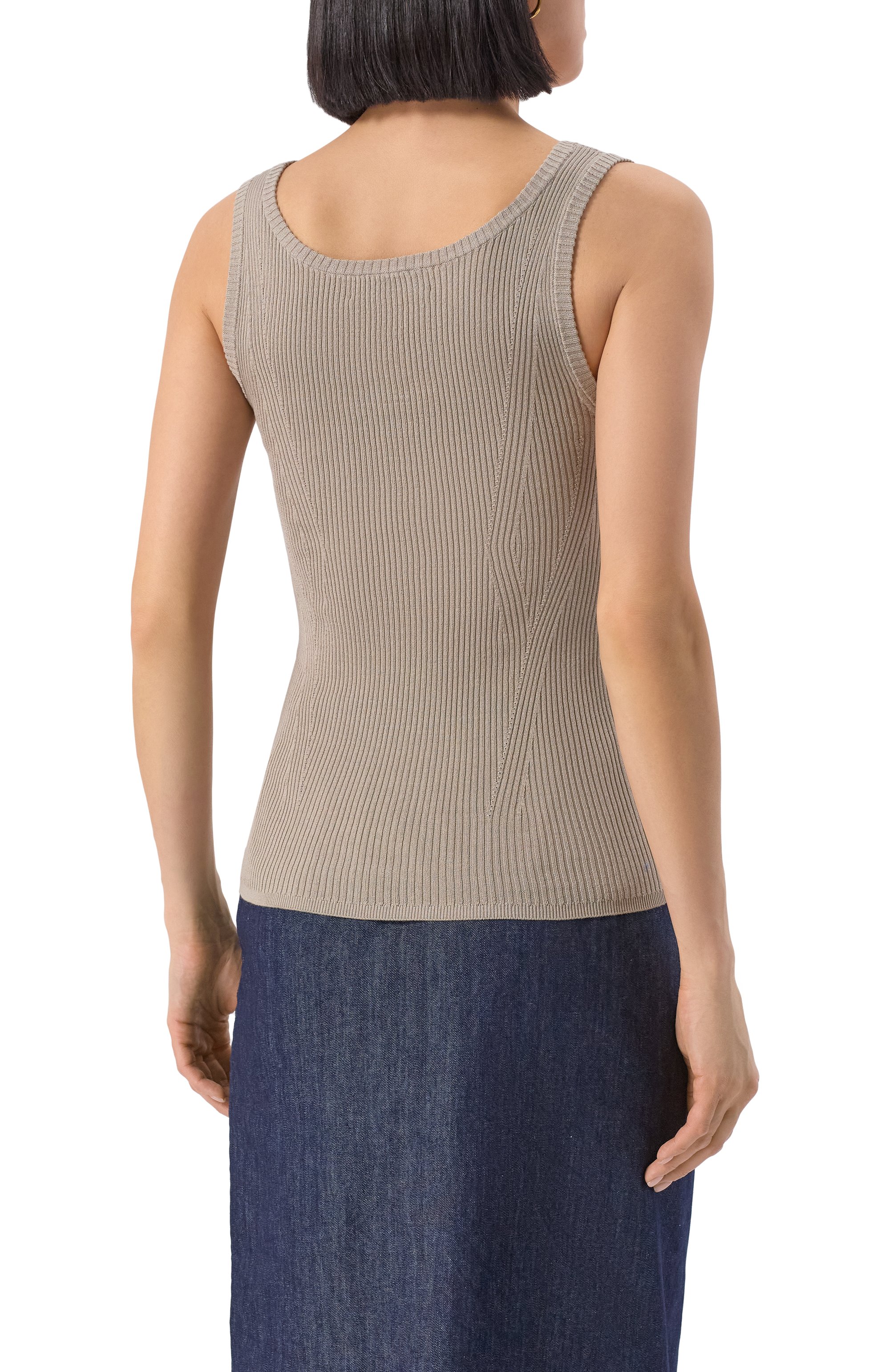 Хлопковая майка DRIES VAN NOTEN, арт. 251-011204-1702, фото 4