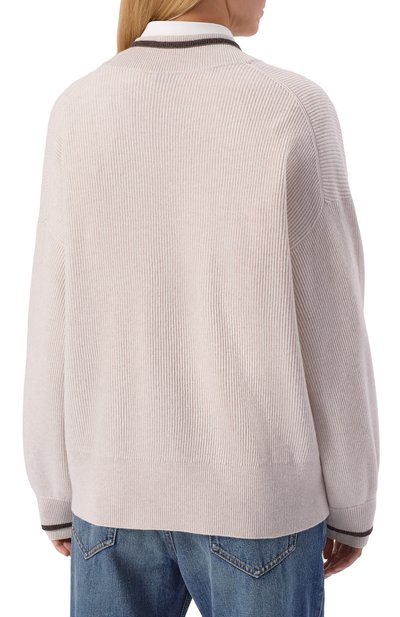 Кардиган из шерсти и кашемира BRUNELLO CUCINELLI, арт. M16222716, фото 4