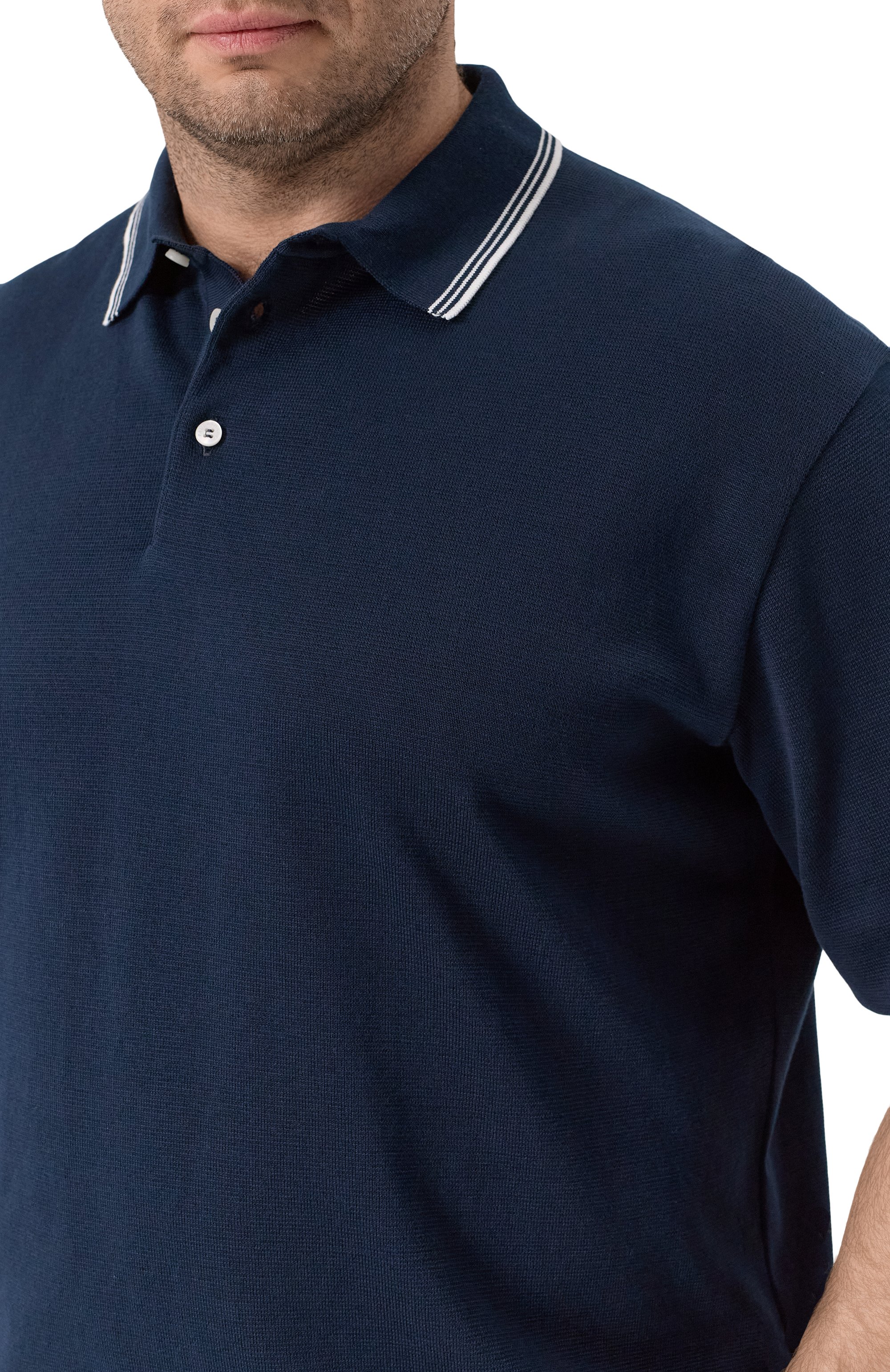 Хлопковое поло PAUL&SHARK, арт. 26411634_001, фото 5