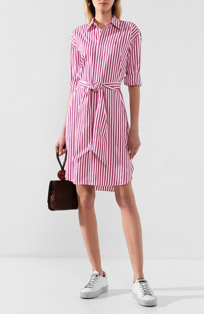Хлопковое платье POLO RALPH LAUREN, арт. 211781122, фото 2