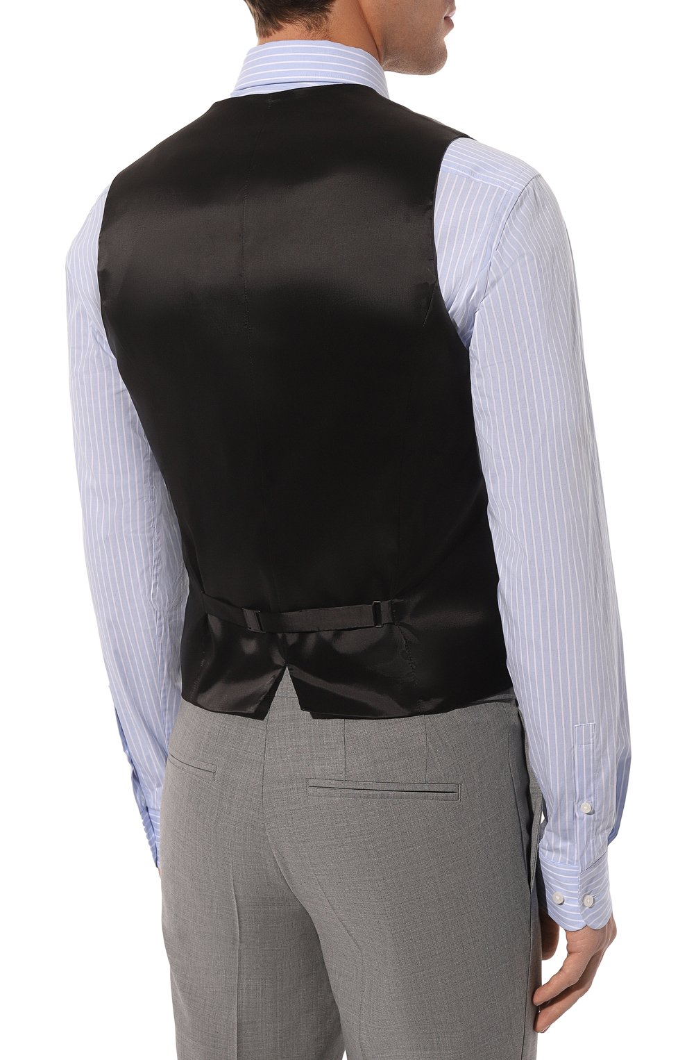 Костюм-тройка HUGO серого цвета по цене 72500 руб., арт. 50513445, фото 5 Костюм-тройка HUGO, арт. 50513445, фото 5