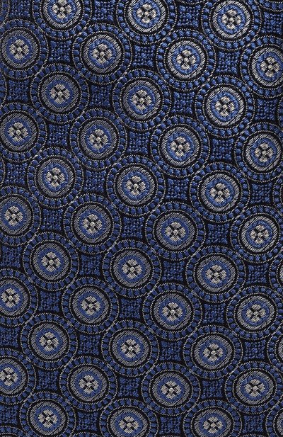 Шелковый галстук CANALI синего цвета по цене 15450 руб., арт. 18/HJ03934, фото 4 Шелковый галстук CANALI, арт. 18/HJ03934, фото 4