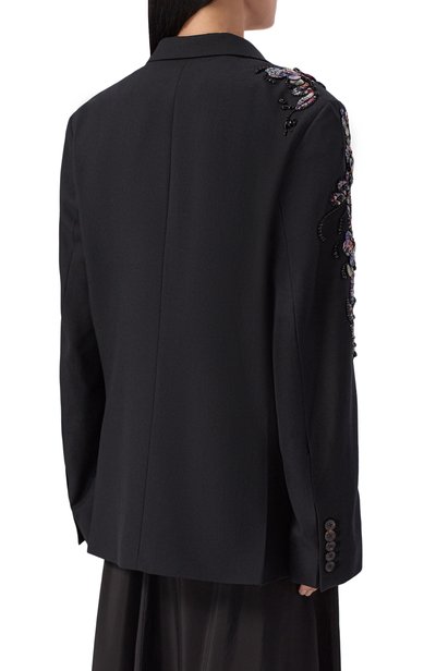 Шерстяной жакет DRIES VAN NOTEN,  арт. 262-130404/4265, фото 4