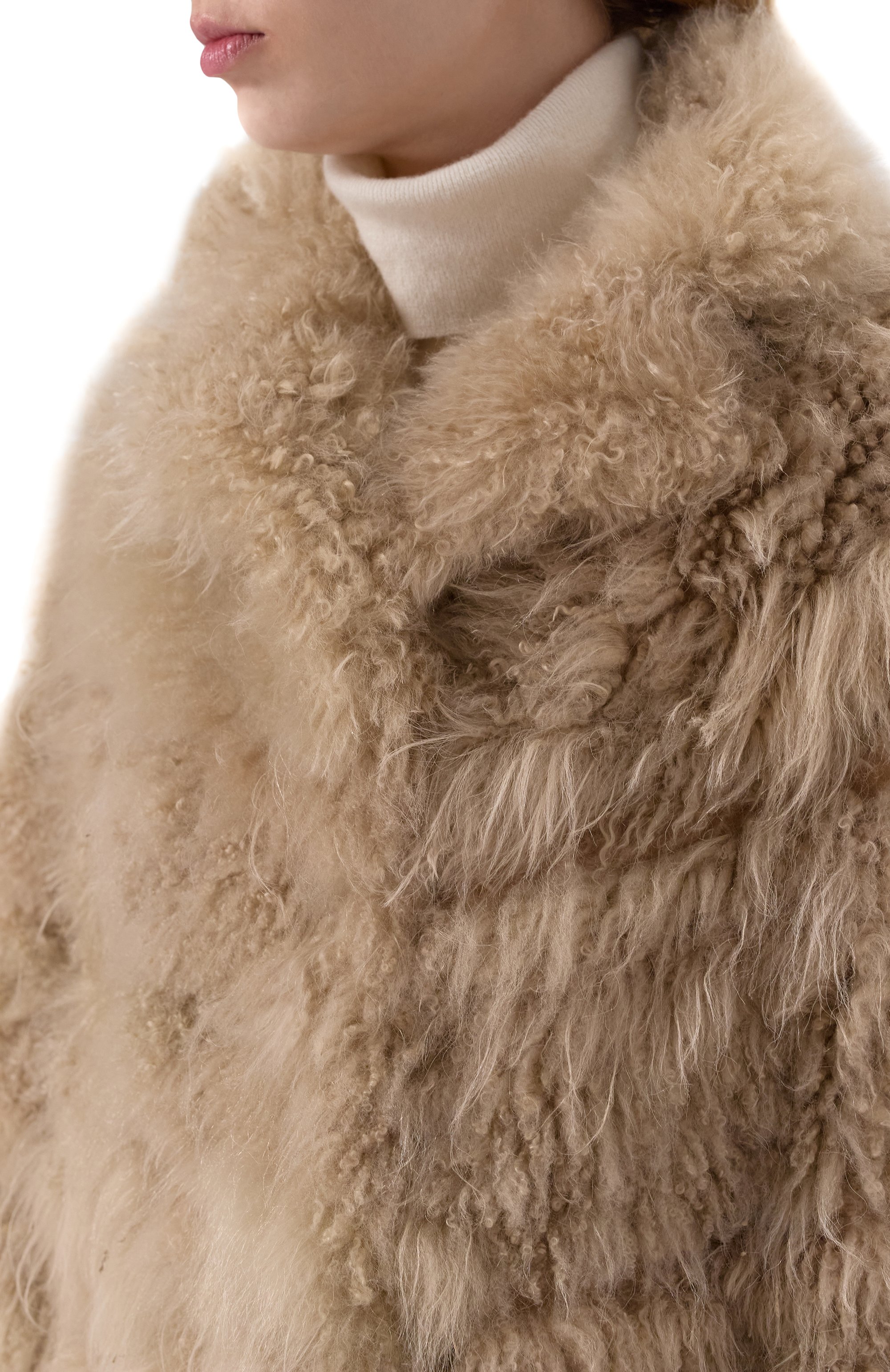 Шуба из козы SIMONETTA RAVIZZA, арт. F04C0136H13, фото 5