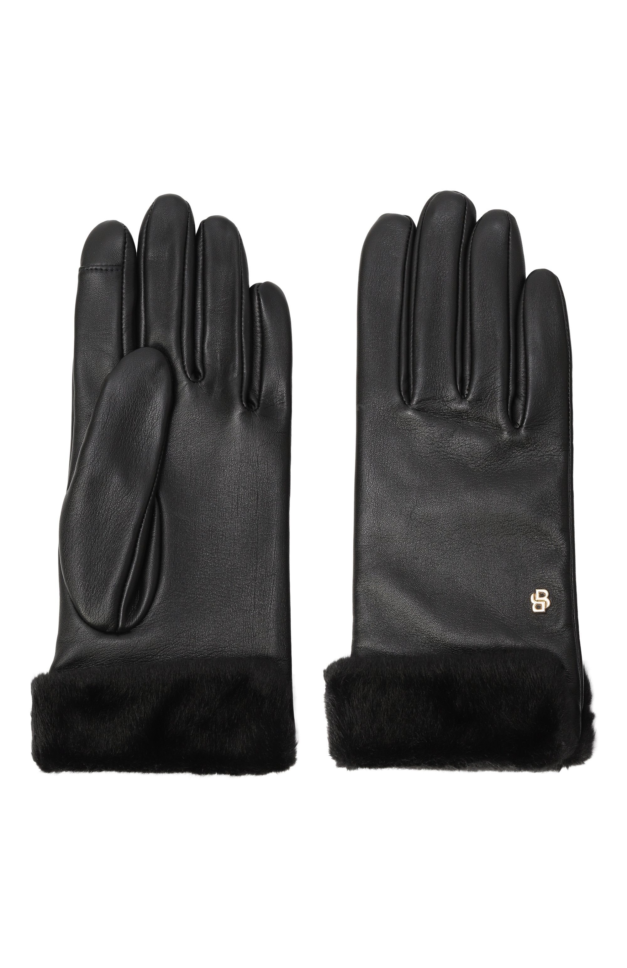 Кожаные перчатки BOSS, арт. 50548885, фото 2