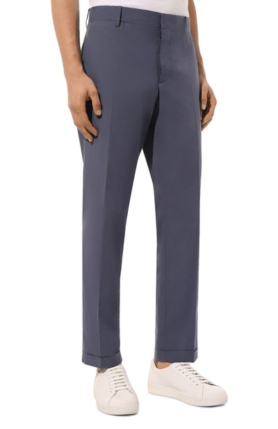 Хлопковые брюки PRADA, арт. SPD91-1BJ2-F0AFC-172, фото 3