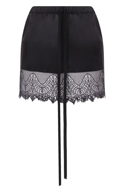 Женские шелковые шорты ANN DEMEULEMEESTER, арт. B0013629/FA134