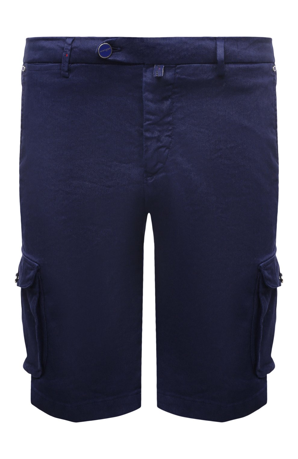 Шорты изо льна и хлопка KITON, арт. UFPPBJ0733B, фото 1