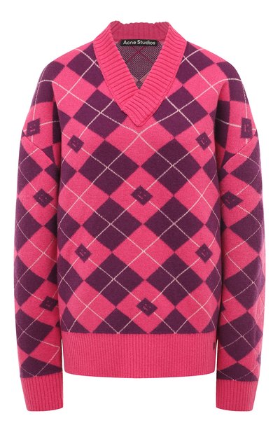 Женский шерстяной пуловер ACNE STUDIOS, арт. FA-UX-KNIT000090