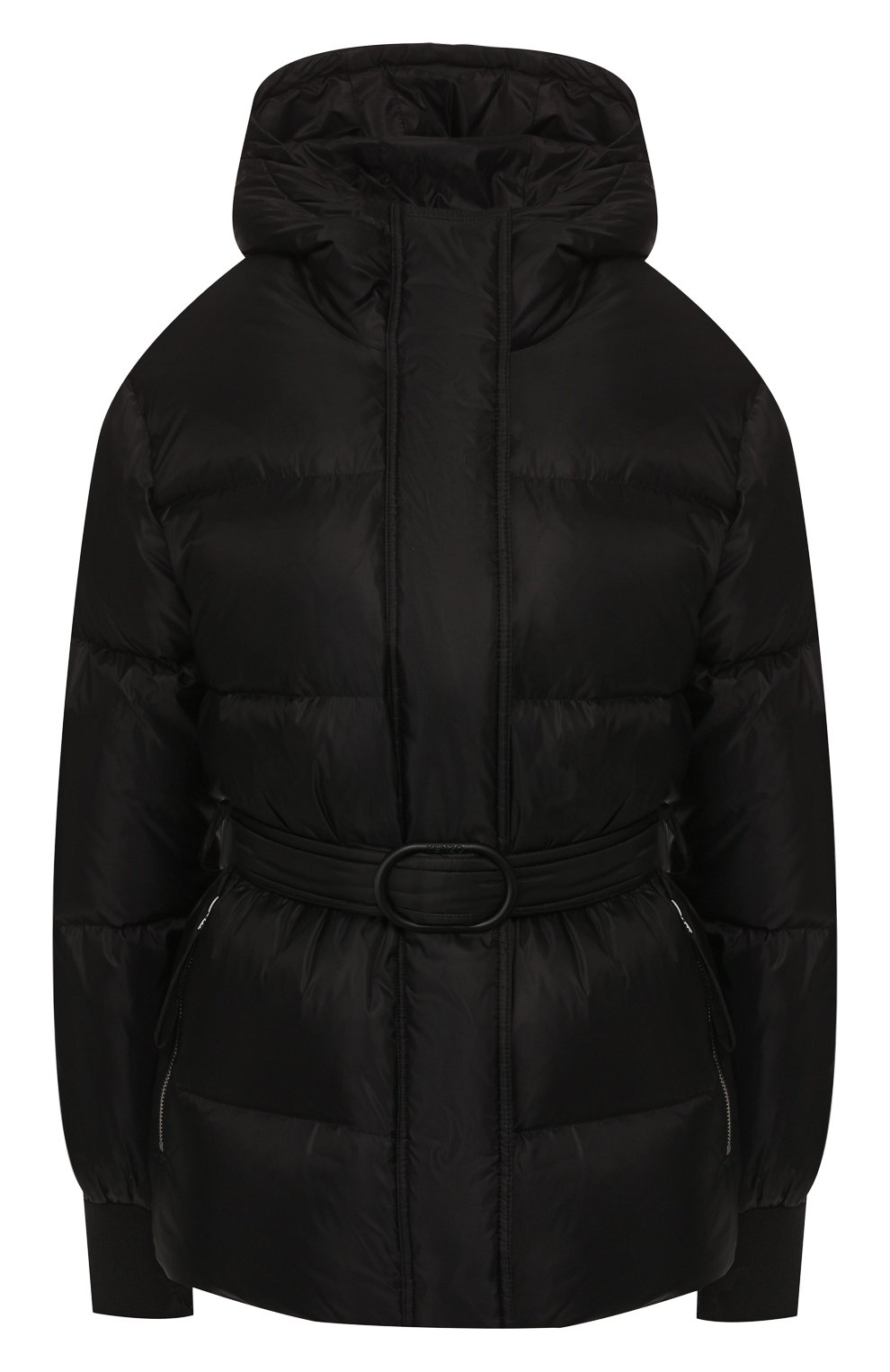 Пуховик KENZO черного цвета по цене 66050 руб., арт. F9620U047565, фото 1 Пуховик KENZO, арт. F9620U047565, фото 1