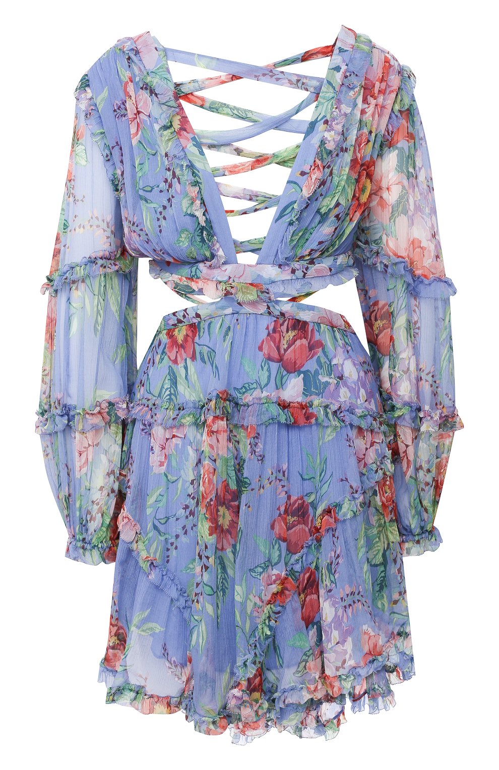 Шелковое платье ZIMMERMANN, арт. 3586DBTD, фото 1