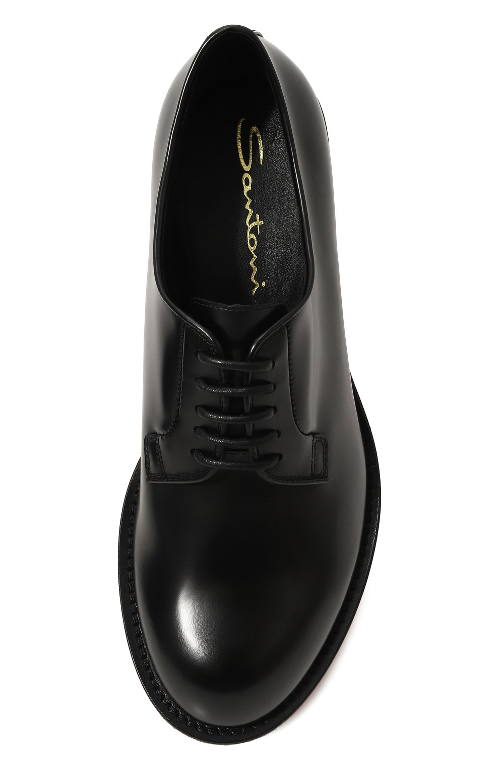 Кожаные дерби SANTONI, арт. WUFL70553BJ2TTV6N01, фото 6