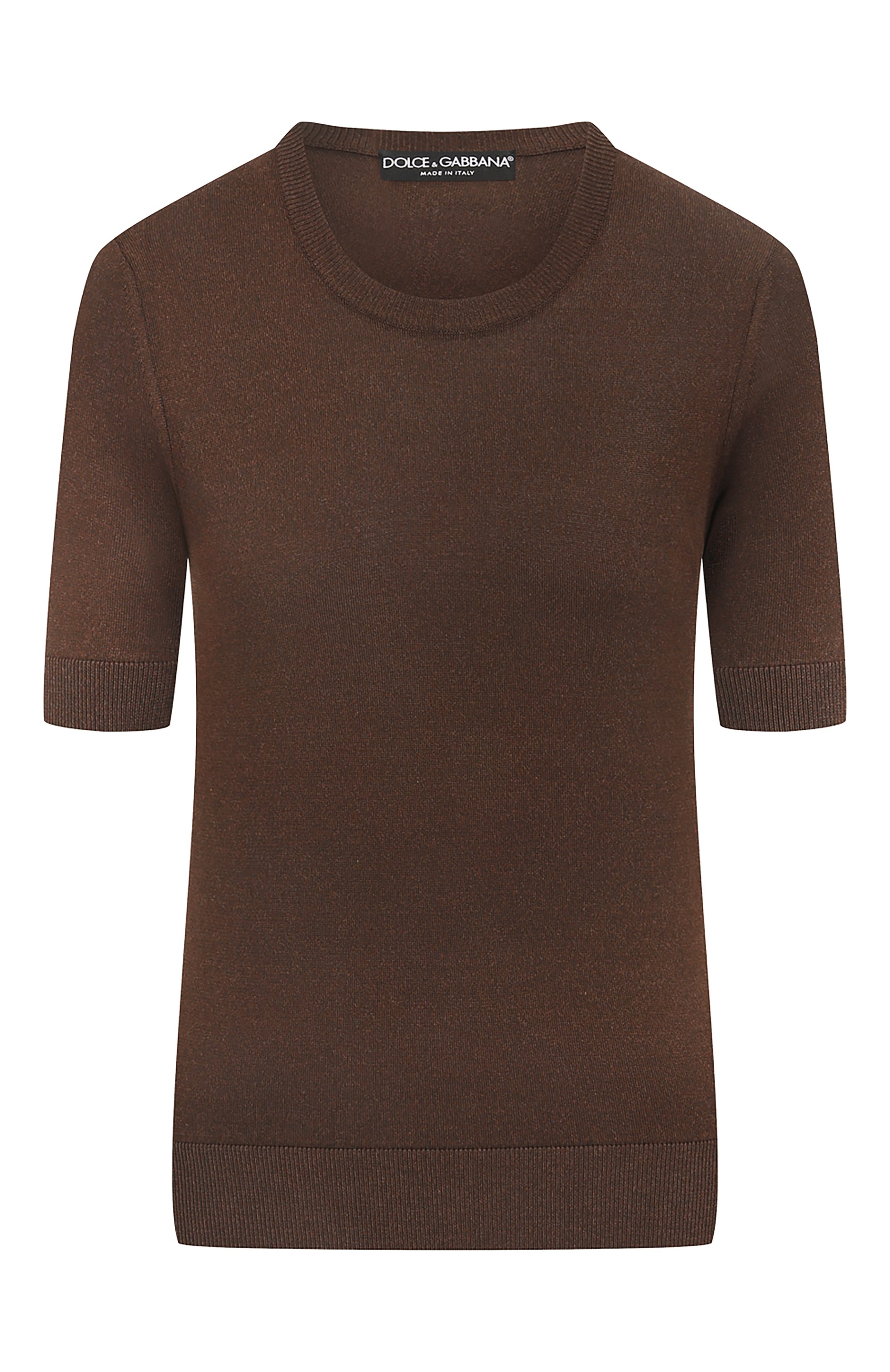 Пуловер из вискозы и хлопка DOLCE & GABBANA, арт. FXG26T/JFMEB, фото 1