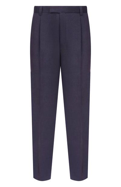 Мужские брюки изо льна и шерсти BOSS CAMEL, арт. 50560851