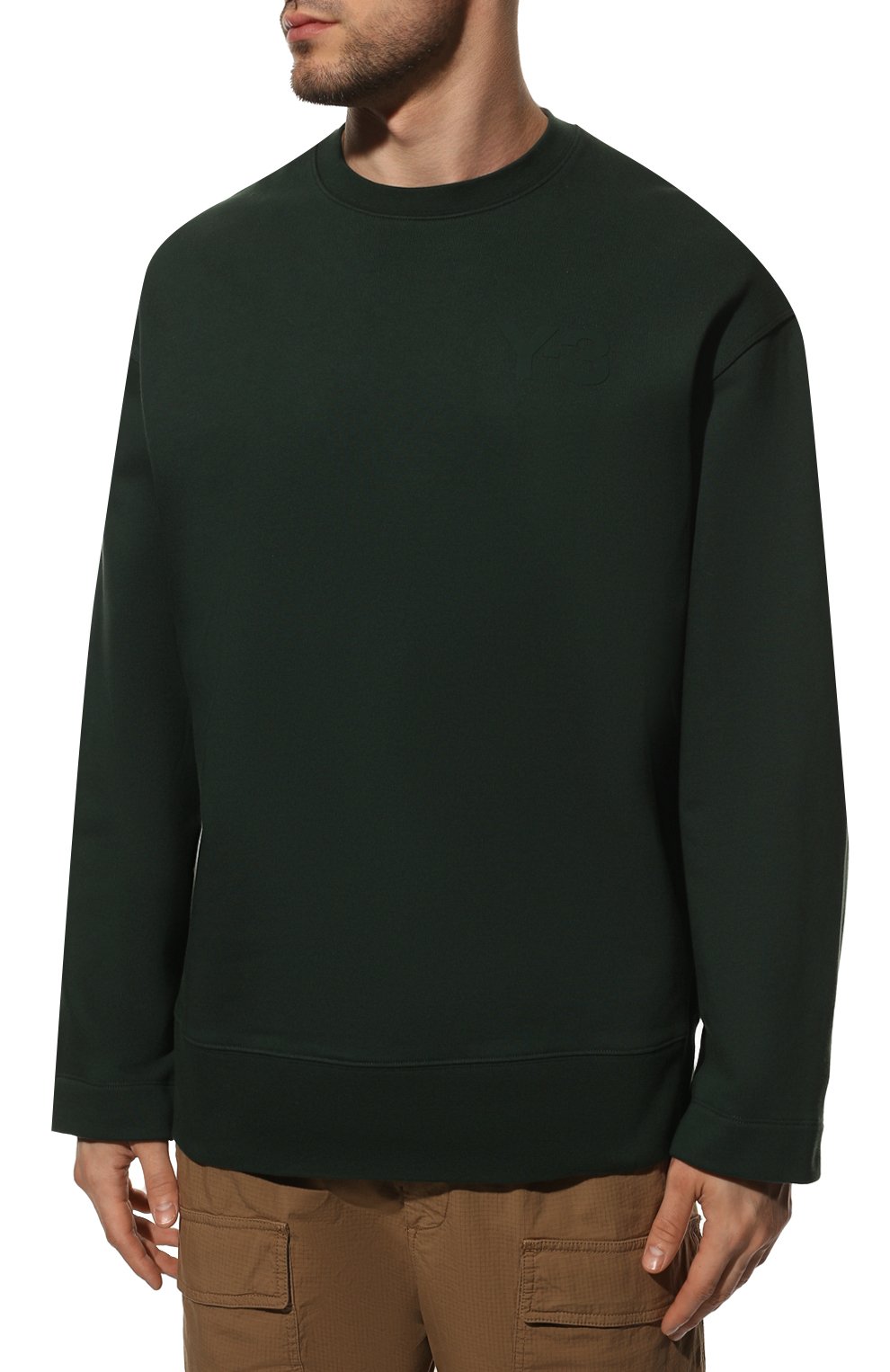 Хлопковый свитшот Y-3, арт. GK4498, фото 3