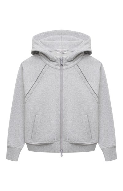 Хлопковая толстовка BRUNELLO CUCINELLI, арт. BH827E283A