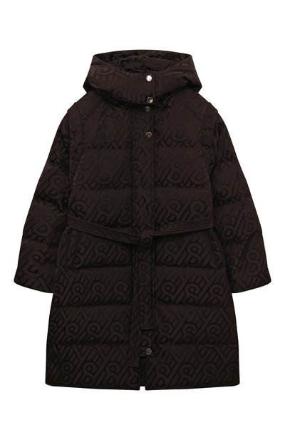 Пуховое пальто YVES SALOMON ENFANT, арт. 25WEM916XXS22G