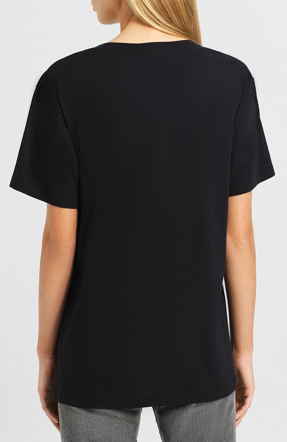 Хлопковая футболка с логотипом бренда GUCCI, арт. 492347/X9Y30, фото 4