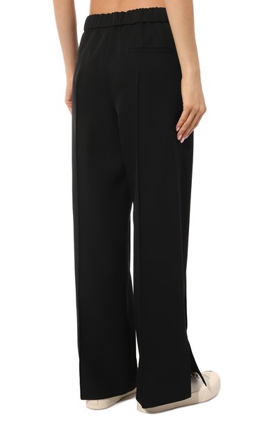 Шерстяные брюки JIL SANDER черного цвета по цене 94250 руб., арт. J02KA0011/J40002, фото 4 Шерстяные брюки JIL SANDER, арт. J02KA0011/J40002, фото 4