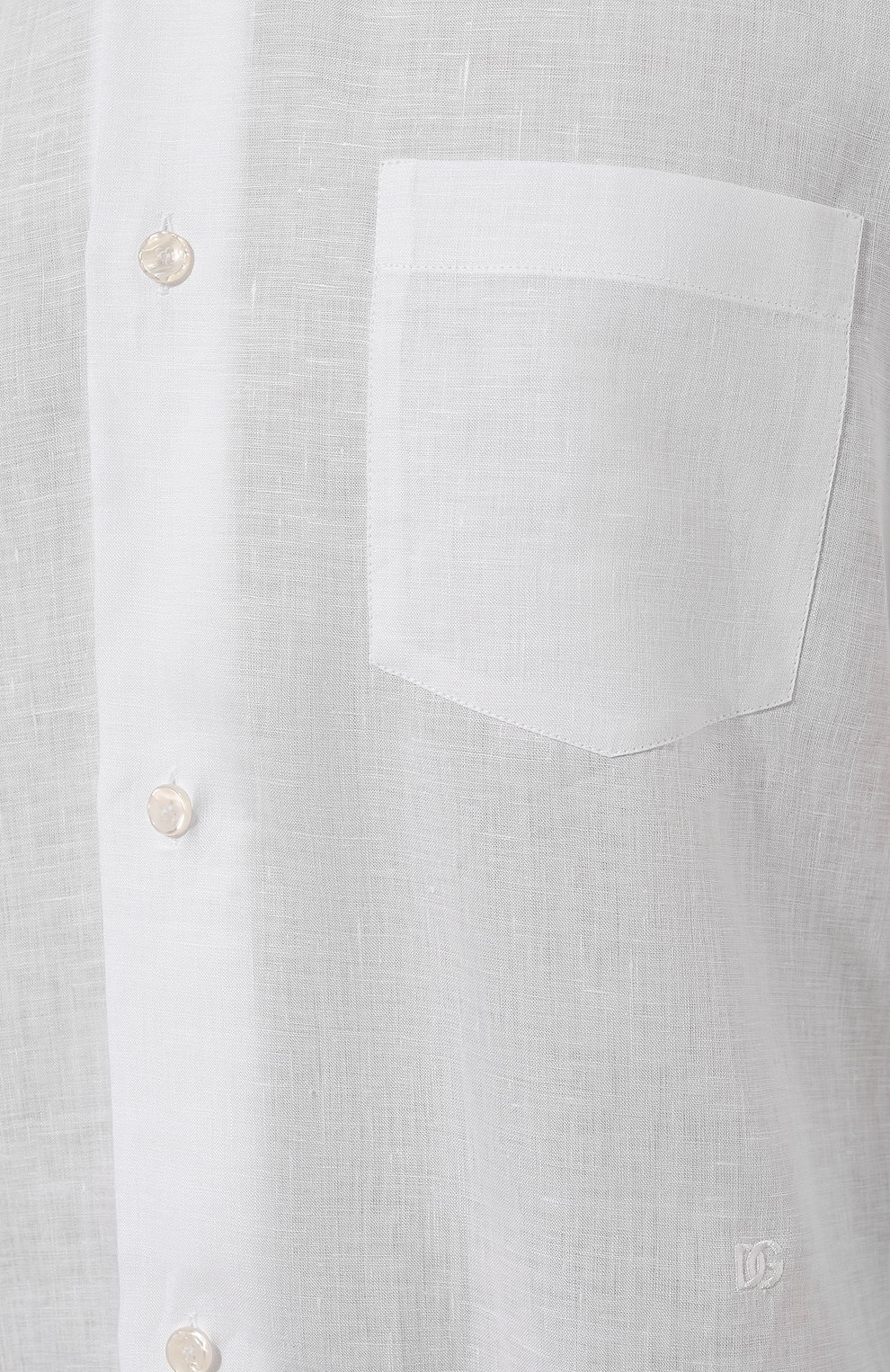 Льняная рубашка DOLCE & GABBANA, арт. G5KJ0Z/FU4IK, фото 5
