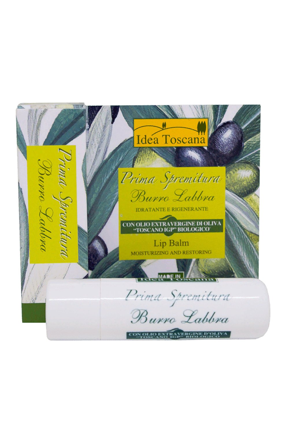 Смягчающий бальзам для губ с оливой и витамином е prima spremitura (5.5ml) IDEA TOSCANA, арт. 30199, фото 2
