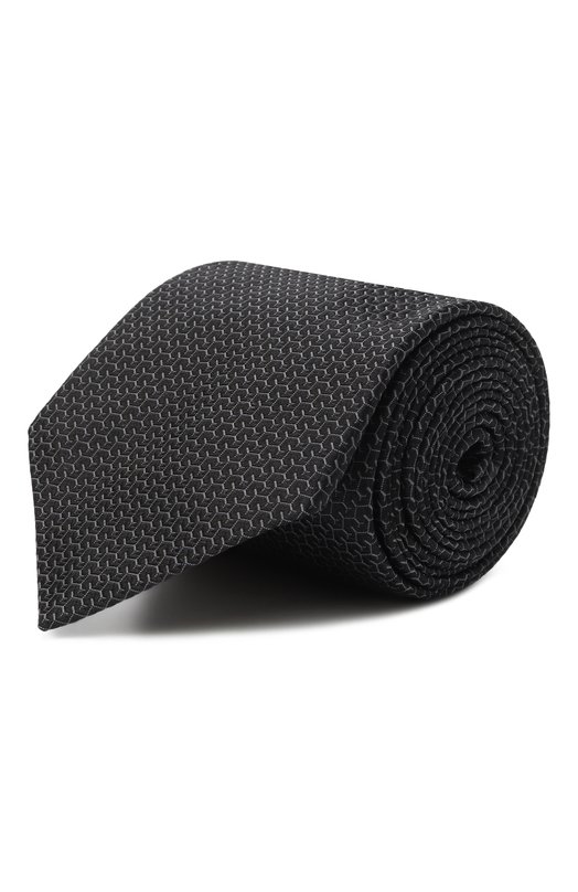 Шелковый галстук Canali 18/HJ04330 Серый 18/HJ04330