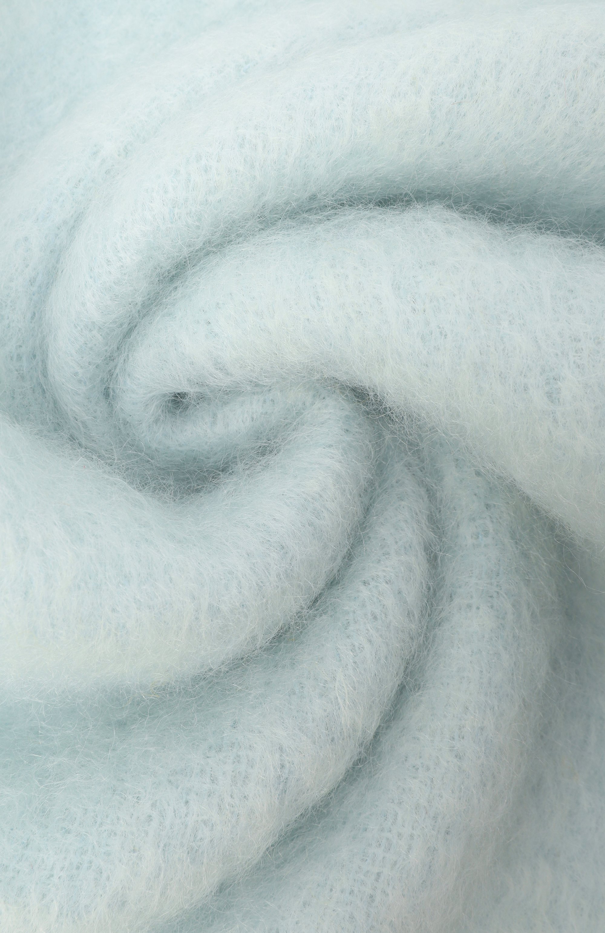 Шерстяной шарф JIL SANDER светло-голубого цвета по цене 66150 руб., арт. J40TE0118/J40041, фото 3 Шерстяной шарф JIL SANDER, арт. J40TE0118/J40041, фото 3