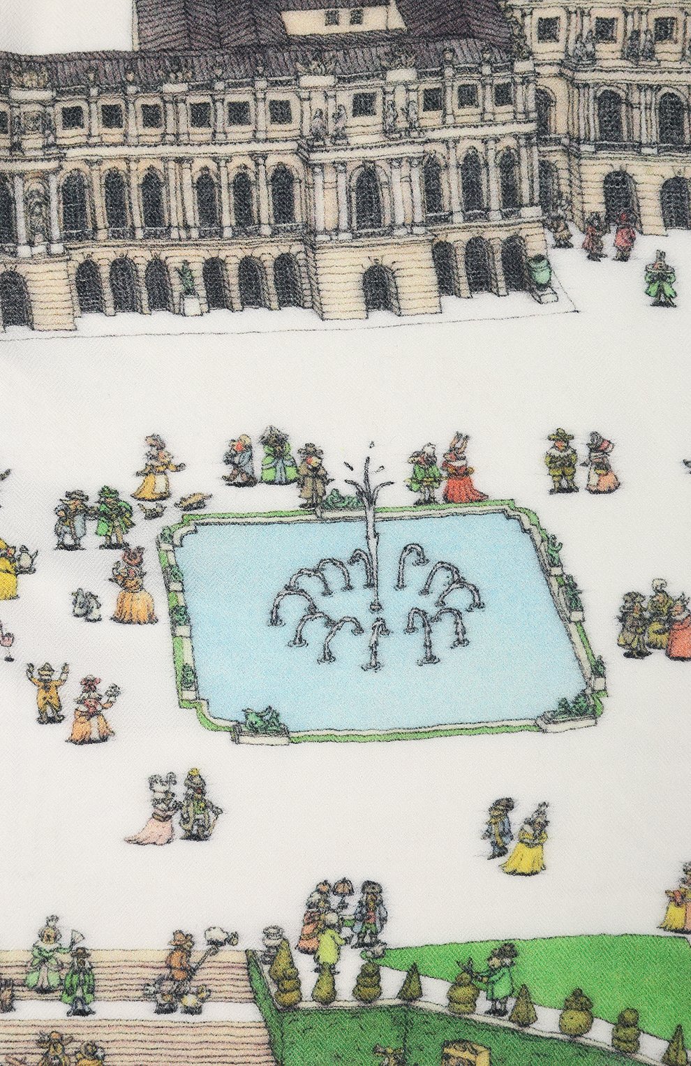 Одеяло из кашемира и шерсти ATELIER CHOUX, арт. CASHMERE BLANKET-VERSAILLES, фото 3