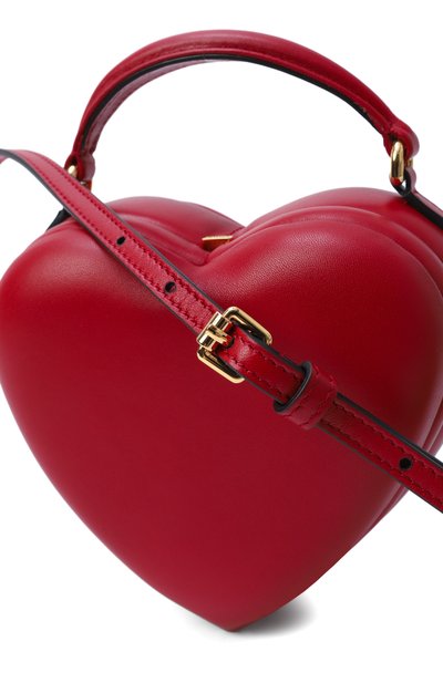 Сумка love me mini MOSCHINO красного цвета по цене 178000 руб., арт. MC4137PP1N/0A0, фото 3 Сумка love me mini MOSCHINO, арт. MC4137PP1N/0A0, фото 3