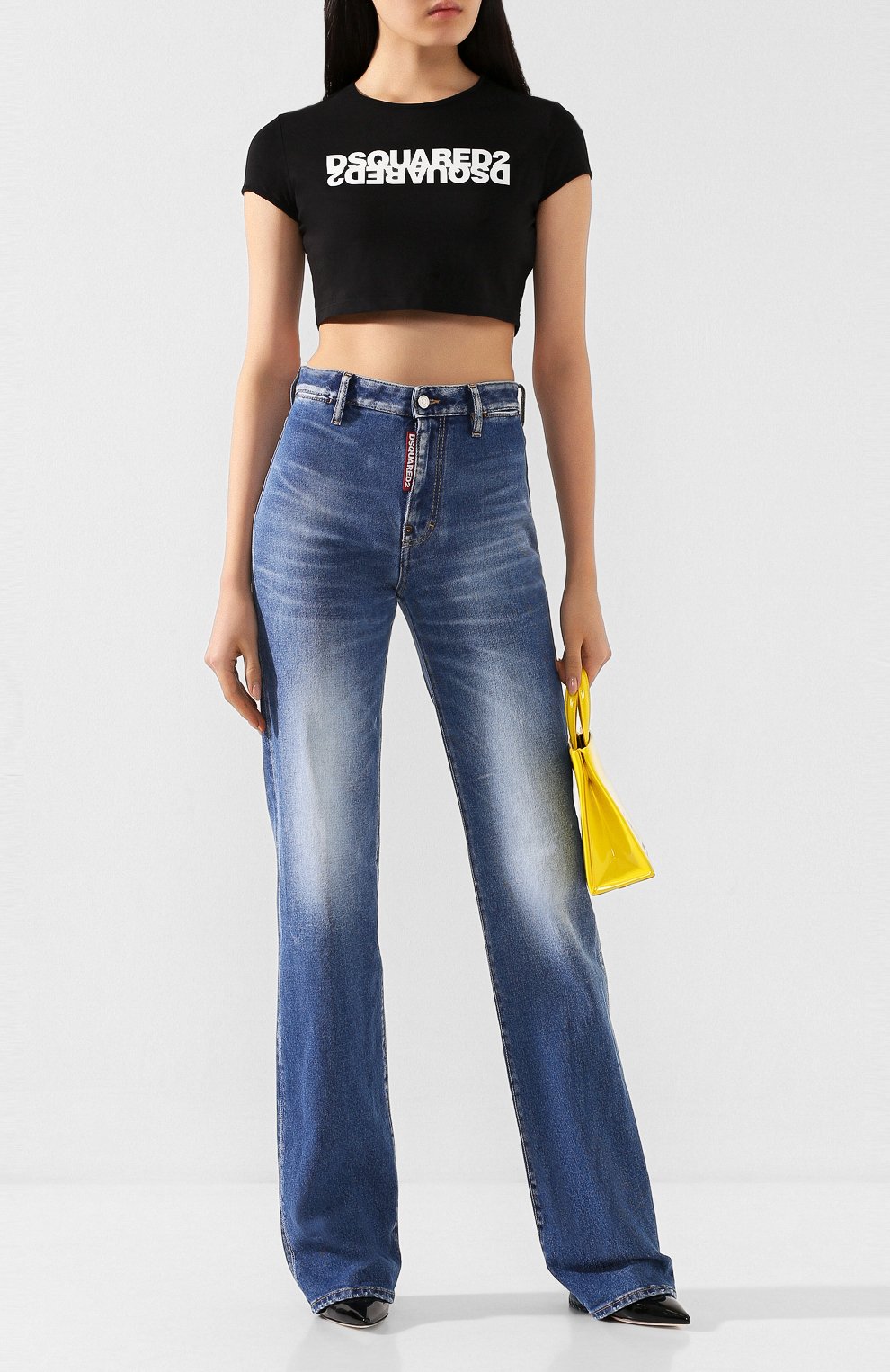 Джинсы DSQUARED2 синего цвета по цене 49950 руб., арт. S75LB0310/S30662, фото 2 Джинсы DSQUARED2, арт. S75LB0310/S30662, фото 2