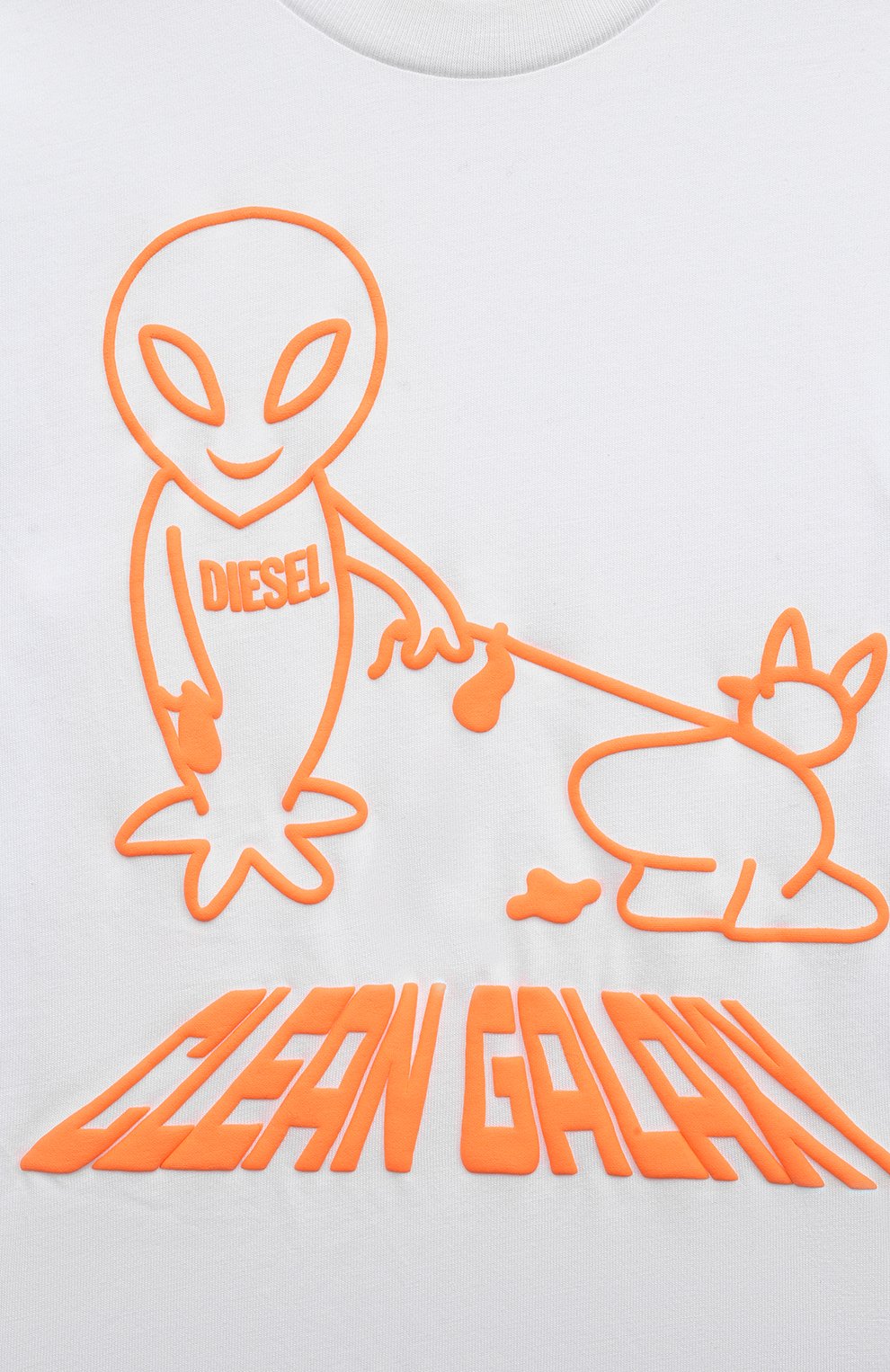 Хлопковая футболка DIESEL, арт. J00842-0HAYU, фото 3