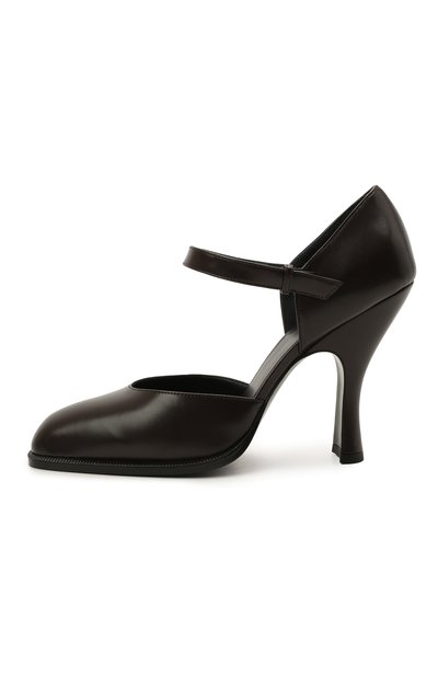 Кожаные туфли mary jane THE ROW, арт. F1195-L35, фото 3