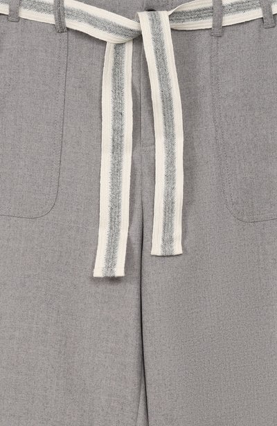 Шерстяные брюки BRUNELLO CUCINELLI, арт. BB122P272C, фото 3