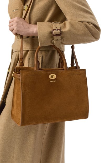 Сумка cotswolds small BURBERRY коричневого цвета по цене 268000 руб., арт. 8129061, фото 2 Сумка cotswolds small BURBERRY, арт. 8129061, фото 2