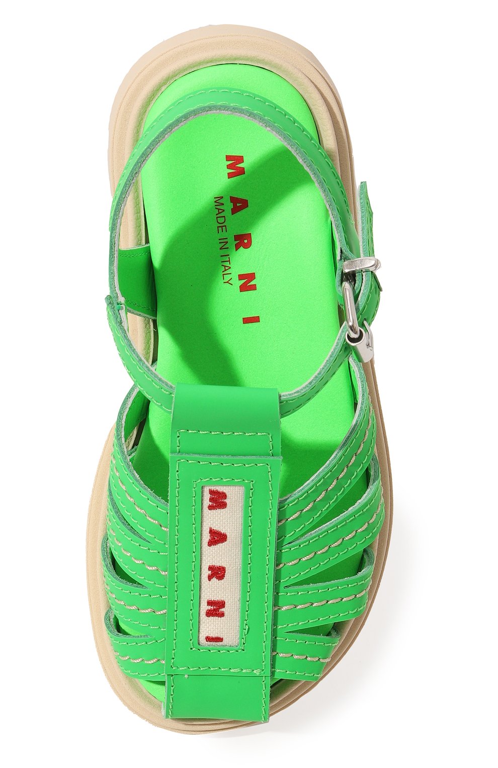 Кожаные сандалии MARNI, арт. 73462/20-27, фото 4