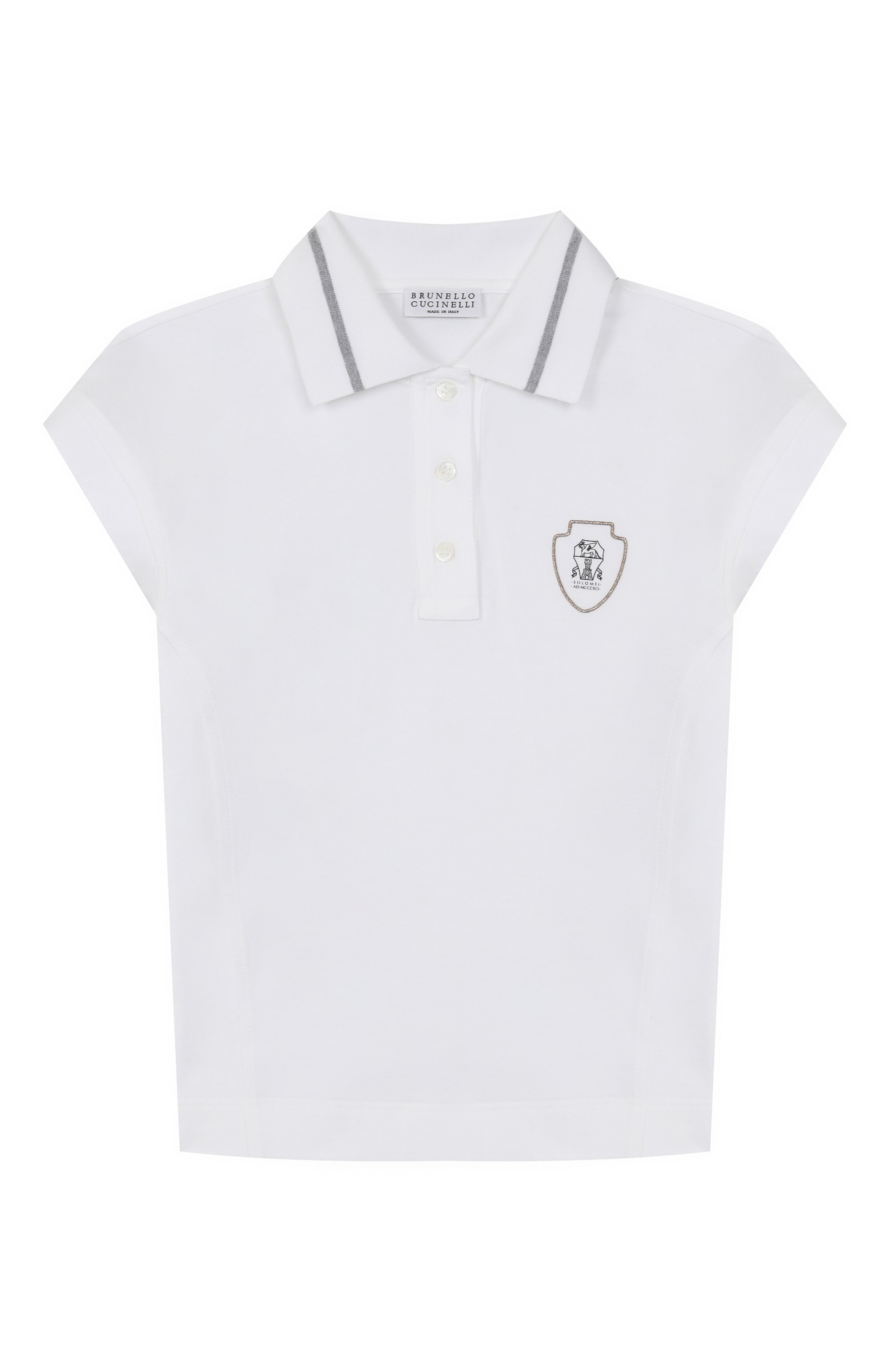 Хлопковое поло BRUNELLO CUCINELLI, арт. B0T81T441B, фото 1