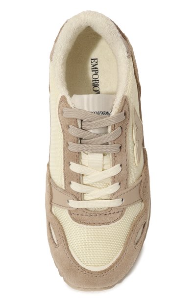 Комбинированные кроссовки EMPORIO ARMANI, арт. XYX040/X0X04, фото 4