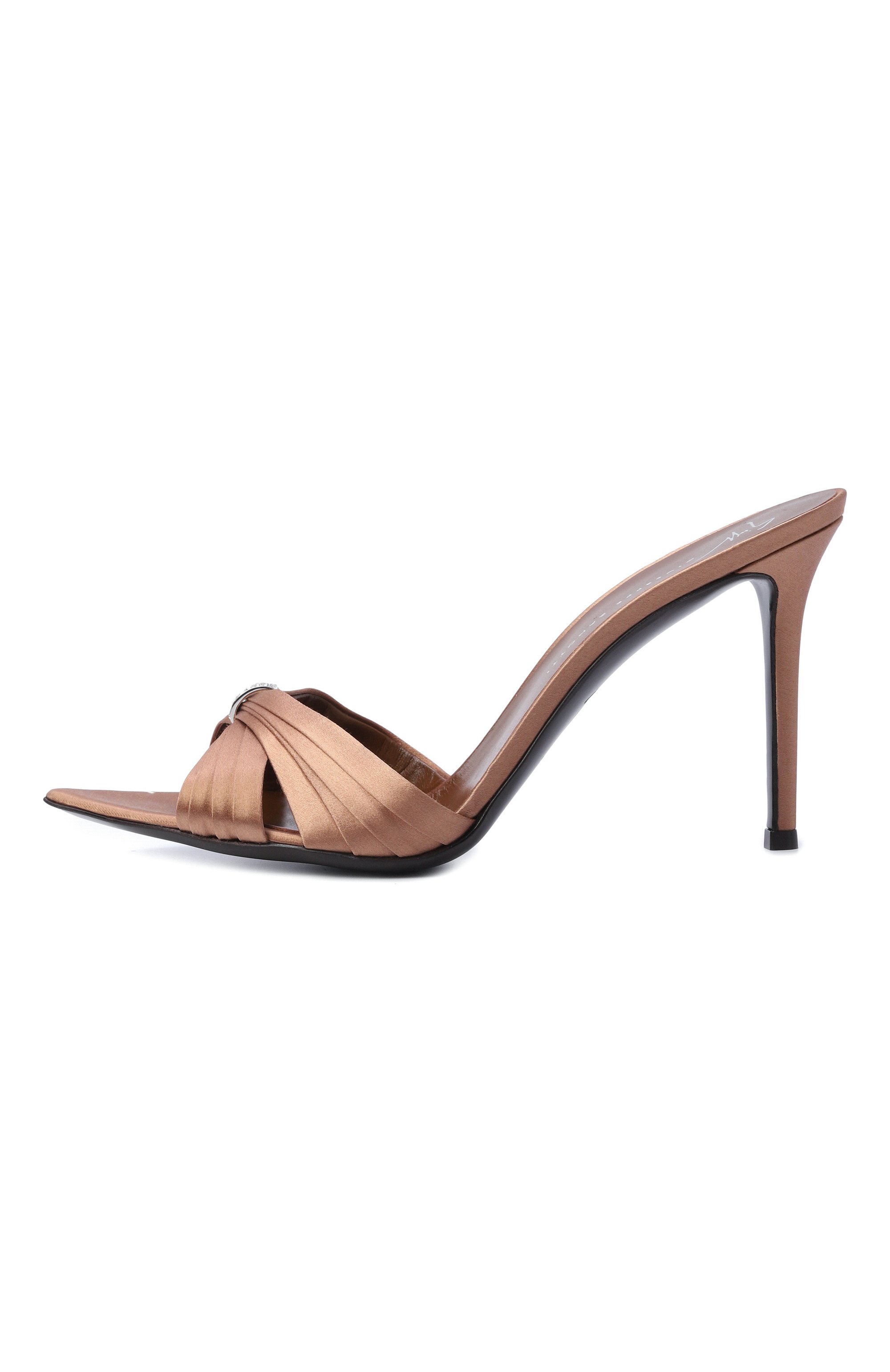 Текстильные мюли lintry 90 GIUSEPPE ZANOTTI DESIGN, арт. I600011, фото 4