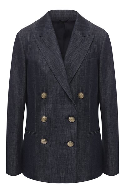 Женский двубортный жакет BRUNELLO CUCINELLI, арт. M0F288607