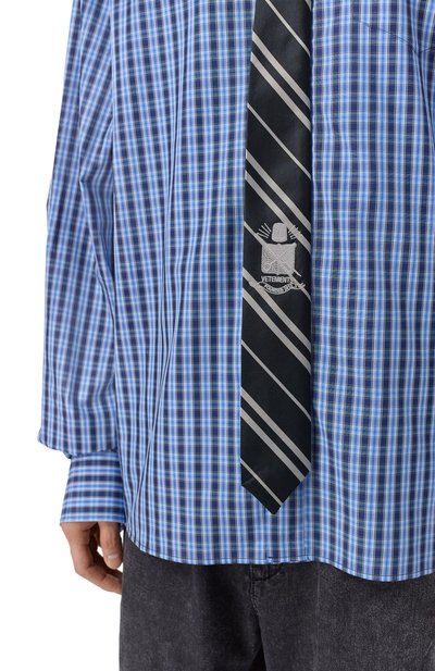 Хлопковая рубашка VETEMENTS, арт. ME76SH035N/26124 P0PLIN, фото 5