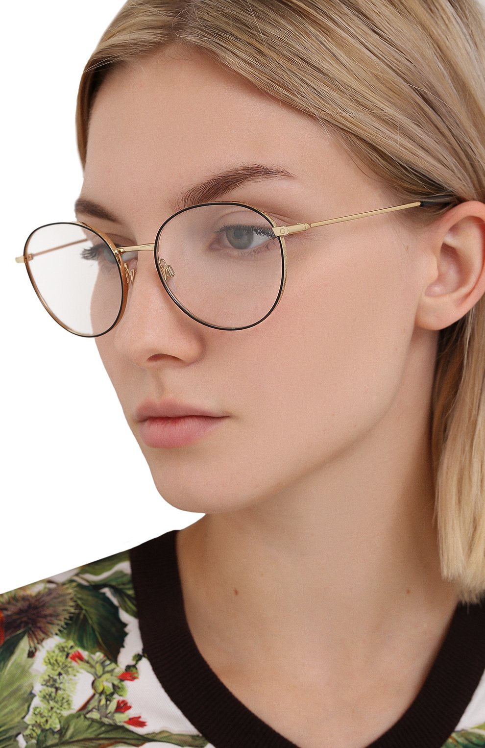 Оправа DOLCE & GABBANA золотого цвета по цене 33500 руб., арт. 1322-1334, фото 2 Оправа DOLCE & GABBANA, арт. 1322-1334, фото 2
