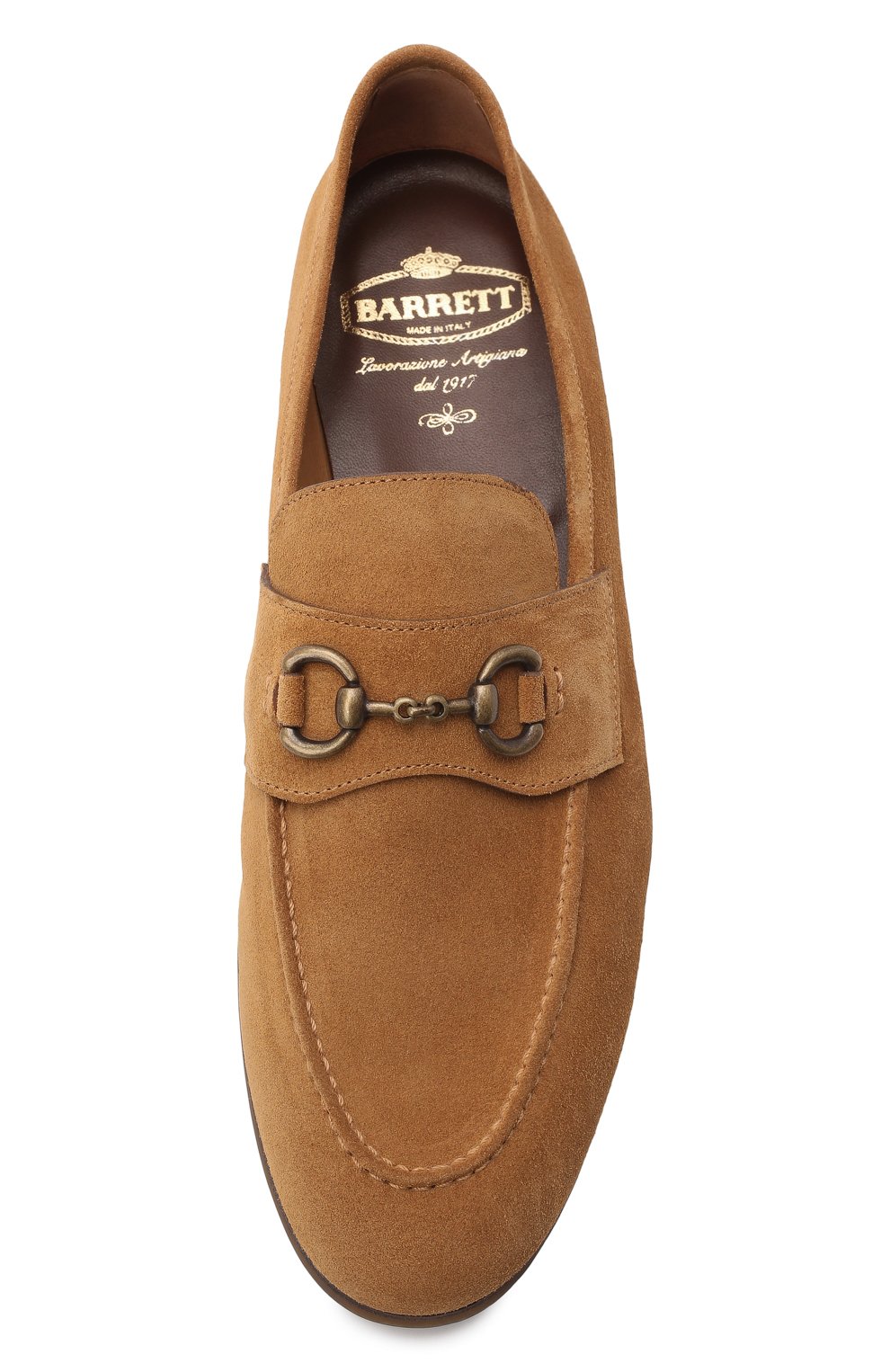 Замшевые лоферы BARRETT светло-коричневого цвета по цене 57650 руб., арт. 221U023.10/LIGHT CASHEMERE, фото 6 Замшевые лоферы BARRETT, арт. 221U023.10/LIGHT CASHEMERE, фото 6