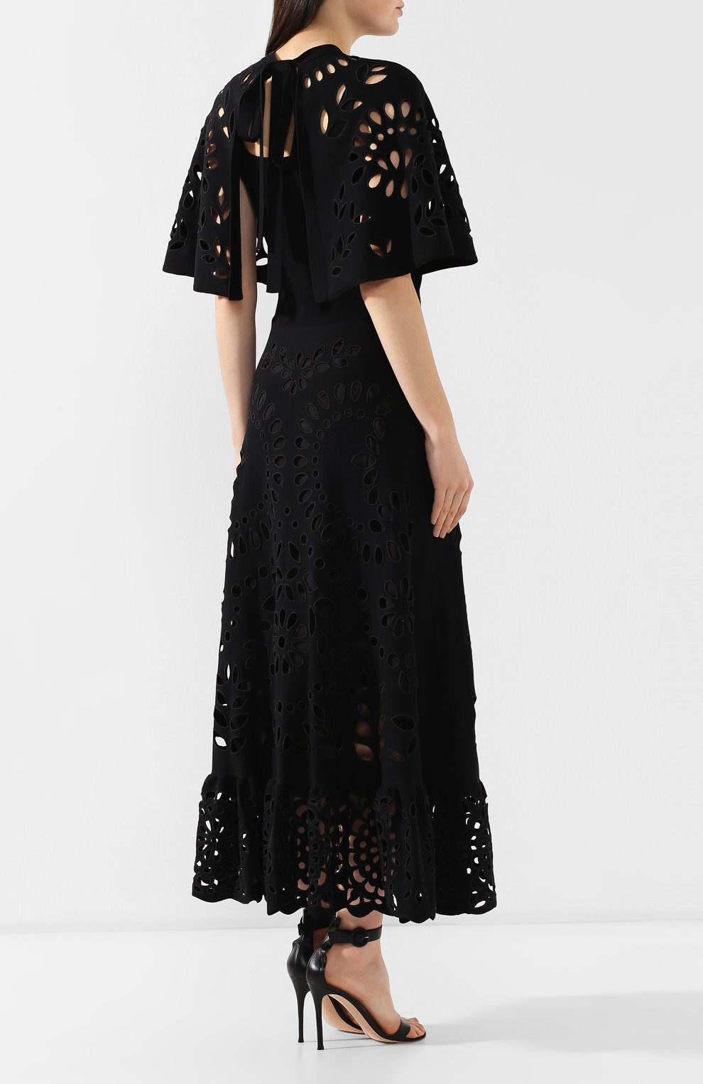 Платье-миди VALENTINO, арт. RB3KD00DPHC, фото 4