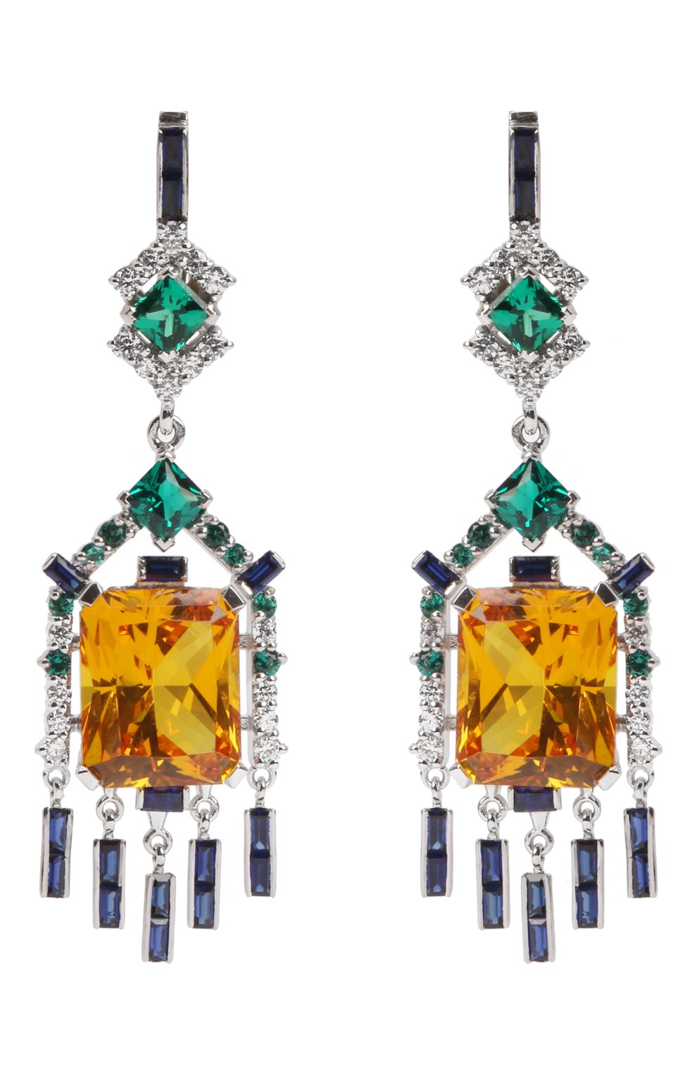 Серьги art-deco QUEENSBEE, арт. 201370/13,40, фото 1