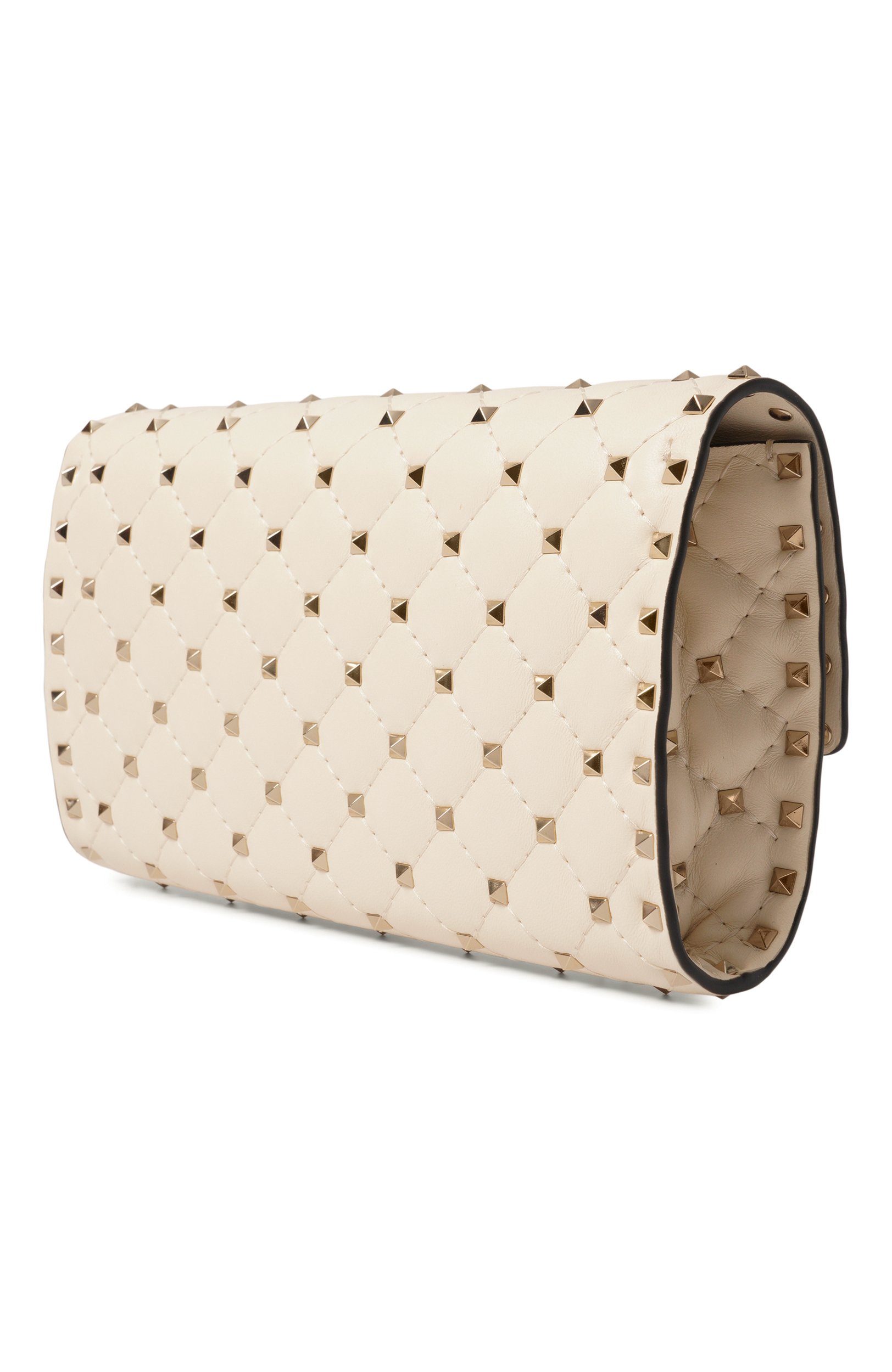 Сумка rockstud spike VALENTINO кремового цвета по цене 243000 руб., арт. 9W2B0137/NAP, фото 4 Сумка rockstud spike VALENTINO, арт. 9W2B0137/NAP, фото 4