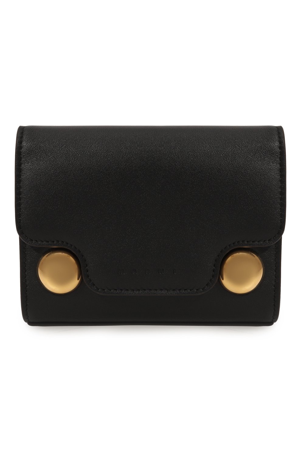 Кожаное портмоне MARNI черного цвета по цене 67100 руб., арт. PFM00109U0/P6948, фото 1 Кожаное портмоне MARNI, арт. PFM00109U0/P6948, фото 1