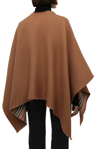 Шерстяная накидка charlotte BURBERRY, арт. 8015654, фото 4